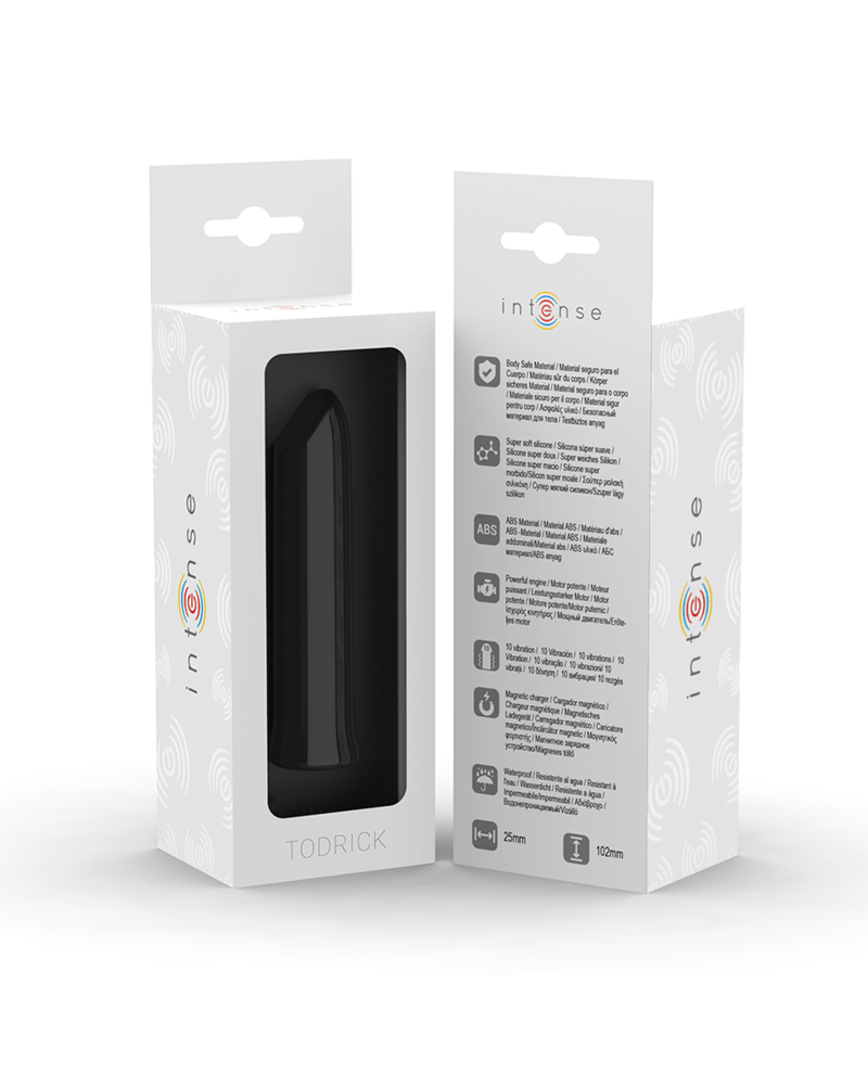 INTENSE - TODRICK PROIETTILE STIMOLANTE PER IL CLITORIDE NERO