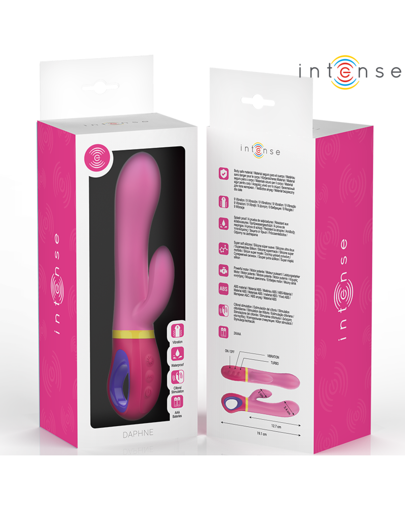 INTENSE - DAPHNE VIBRATORE RABBIT ROSA