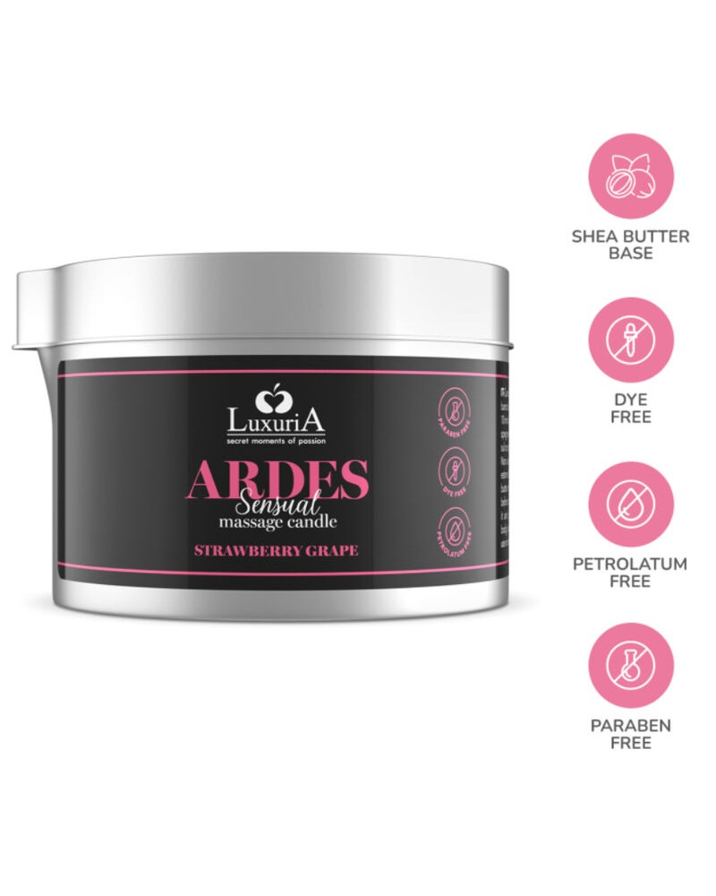 INTIMATELINE LUXURIA - CANDELA DA MASSAGGIO ALL'UVA