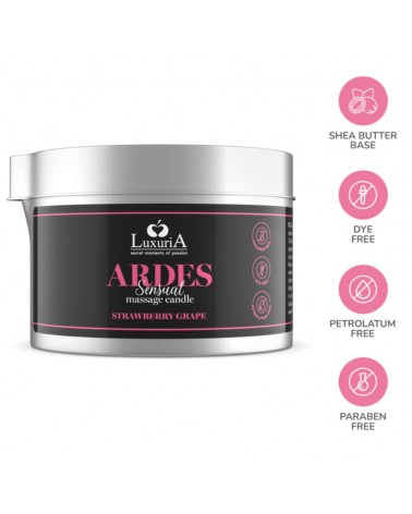 INTIMATELINE LUXURIA - CANDELA DA MASSAGGIO ALL'UVA