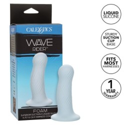 CALEXOTICS - WAVE RIDER FOAM ANAL PLUG BLU 2