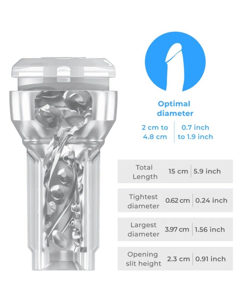 KIIROO - SET COMBO POWER BLOW + FEEL MOUTH STROKER