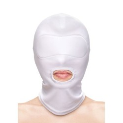 NS NOVELTIES - FETISH  FASHION CAPPUCCIO BOCCA NYLON BIANCO