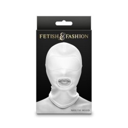 NS NOVELTIES - FETISH  FASHION CAPPUCCIO BOCCA NYLON BIANCO 2