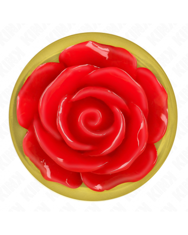 KINK - PLUG ANALE ORO ROSA ROSSO TAGLIA L