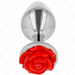 KINK - PLUG ANALE ROSA ROSSO TAGLIA L 2