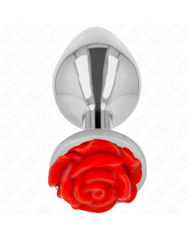 KINK - PLUG ANALE ROSA ROSSO TAGLIA L