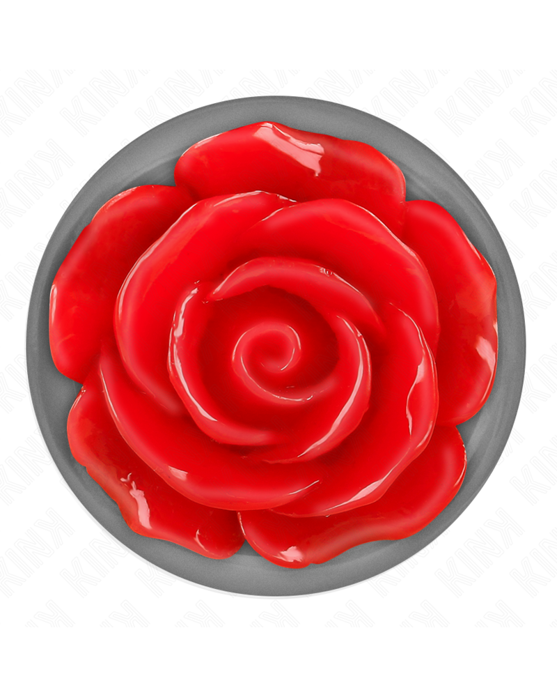 KINK - PLUG ANALE ROSA ROSSO TAGLIA L