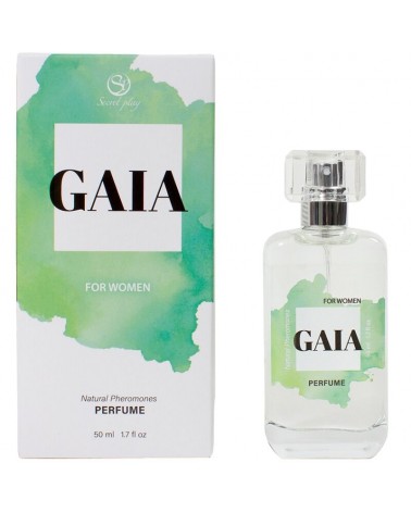 SECRETPLAY - GAIA SPRAY PER PROFUMO NATURALE AI FEROMONI PER DONNA 50 ML