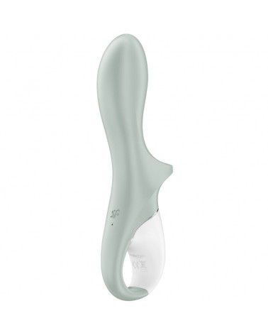 SATISFYER - AIR PUMP BOOTY 3 VIBRATORE ANALE GONFIABILE GRIGIO VERDE