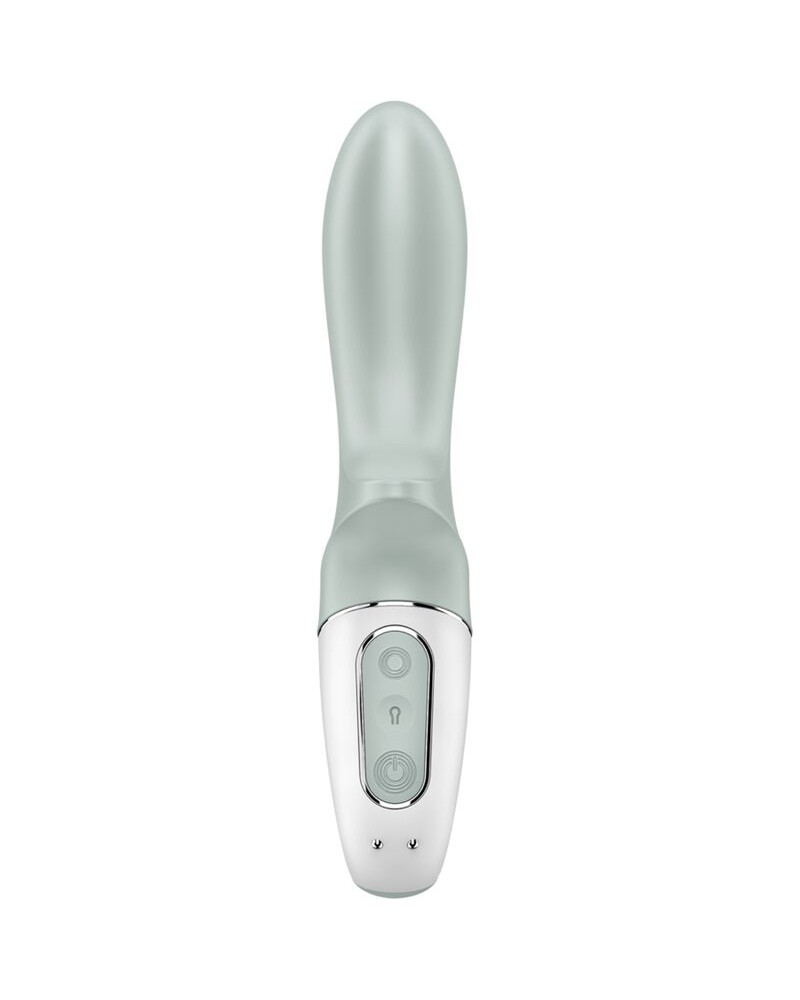 SATISFYER - AIR PUMP BOOTY 3 VIBRATORE ANALE GONFIABILE GRIGIO VERDE