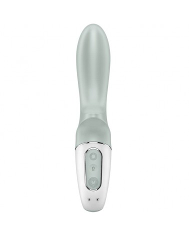 SATISFYER - AIR PUMP BOOTY 3 VIBRATORE ANALE GONFIABILE GRIGIO VERDE