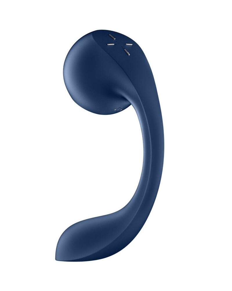 SATISFYER - PRO+ WAVE 4 STIMOLATORE PUNTO G E AIR PULSE APP GRATUITA BLU SCURO