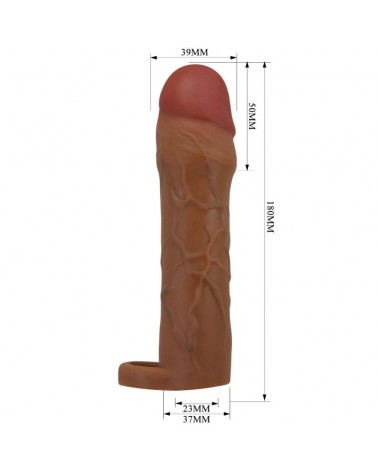 PRETTY LOVE - GUAINA PER PENE HANI CON ESTENSIONE 5 CM MULATTO