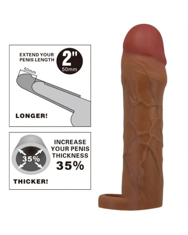 PRETTY LOVE - GUAINA PER PENE HANI CON ESTENSIONE 5 CM MULATTO