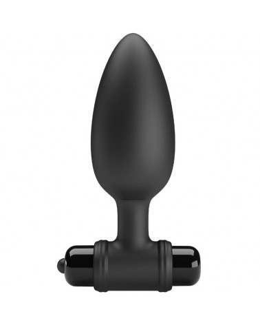 PRETTY LOVE - VIBRA BUTT PLUG 2 PLUG ANALE 10 VIBRAZIONI NERO
