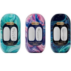 PRETTY LOVE - VENUS X 15 MASTURBATORI MASCHILI IN SILICONE BIANCO 2