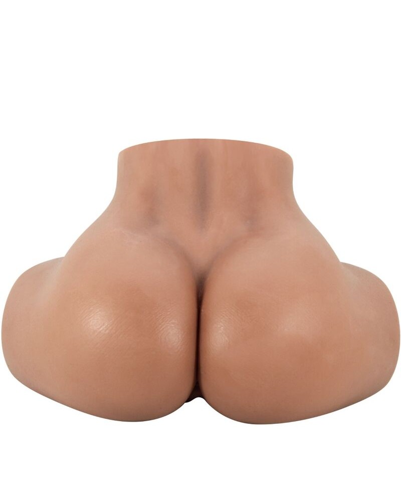 CRAZY BULL - VIBRATORE HAILEY CON VAGINA E ANO REALISTICI MULATTO CONTROLLO REMOTO