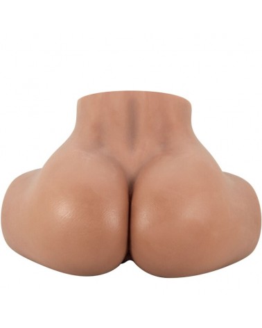 CRAZY BULL - VIBRATORE HAILEY CON VAGINA E ANO REALISTICI MULATTO CONTROLLO REMOTO