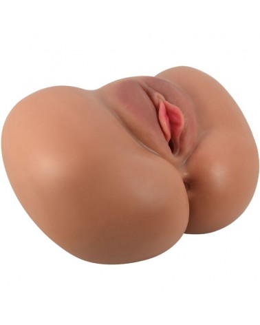 CRAZY BULL - VIBRATORE LUNA CON VAGINA E ANO REALISTICI CONTROLLO DELLA CARNE TELECOMANDO