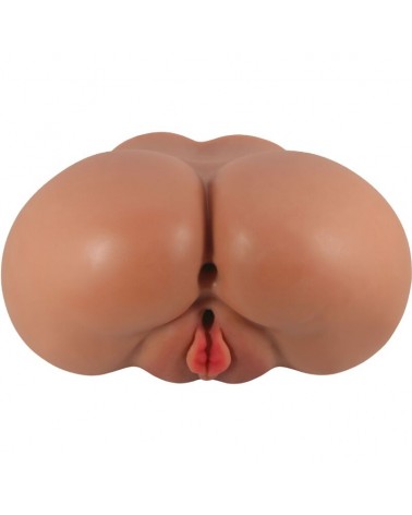 CRAZY BULL - VIBRATORE LUNA CON VAGINA E ANO REALISTICI CONTROLLO DELLA CARNE TELECOMANDO