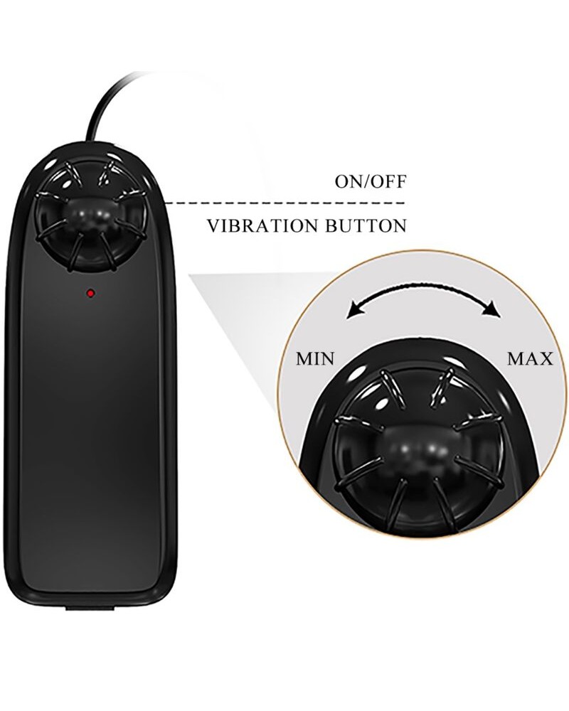 CRAZY BULL - VIBRATORE EMILIA ASS CON VAGINA E ANO REALISTICI CARNE TELECOMANDO