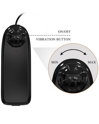 BAILE - BAHAMUT VIBRATORE REALISTICO 21,8 CM CARNE TELECOMANDO