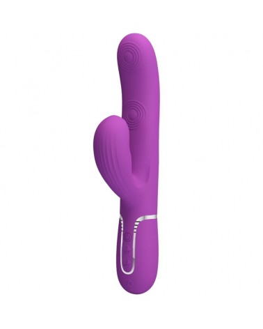 PRETTY LOVE - PERLITA 3 IN 1 VIBRATORE MULTIFUNZIONE CONIGLIO VIOLA