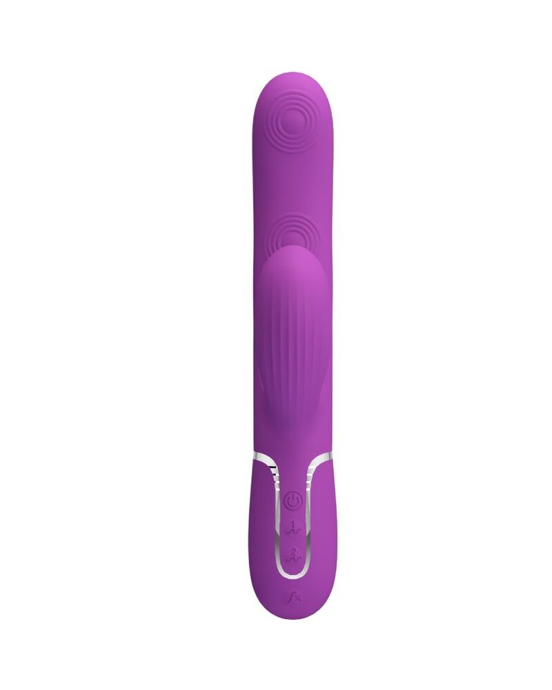 PRETTY LOVE - PERLITA 3 IN 1 VIBRATORE MULTIFUNZIONE CONIGLIO VIOLA