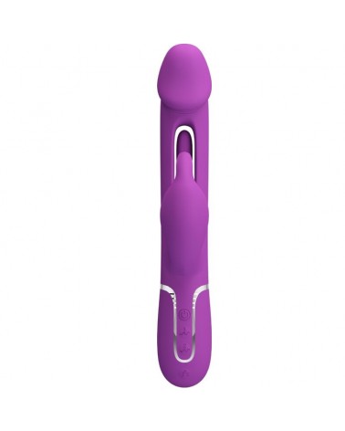 PRETTY LOVE - KAMPAS 3 IN 1 MULTIFUNZIONE VIBRATORE CONIGLIO VIOLA