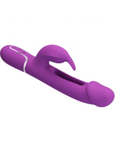 PRETTY LOVE - KAMPAS 3 IN 1 MULTIFUNZIONE VIBRATORE CONIGLIO VIOLA