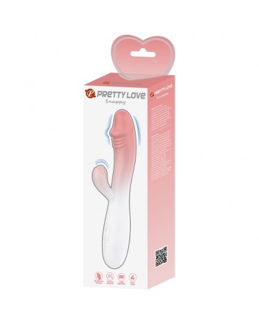 PRETTY LOVE - SNAPPY RABBIT VIBRATORE 30 VIBRAZIONI ROSA