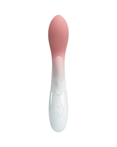 PRETTY LOVE - VIBRATORE PUNTO G LUMINOSO + STIMOLATORE CLITORIDEO 30 VIBRAZIONI ROSA