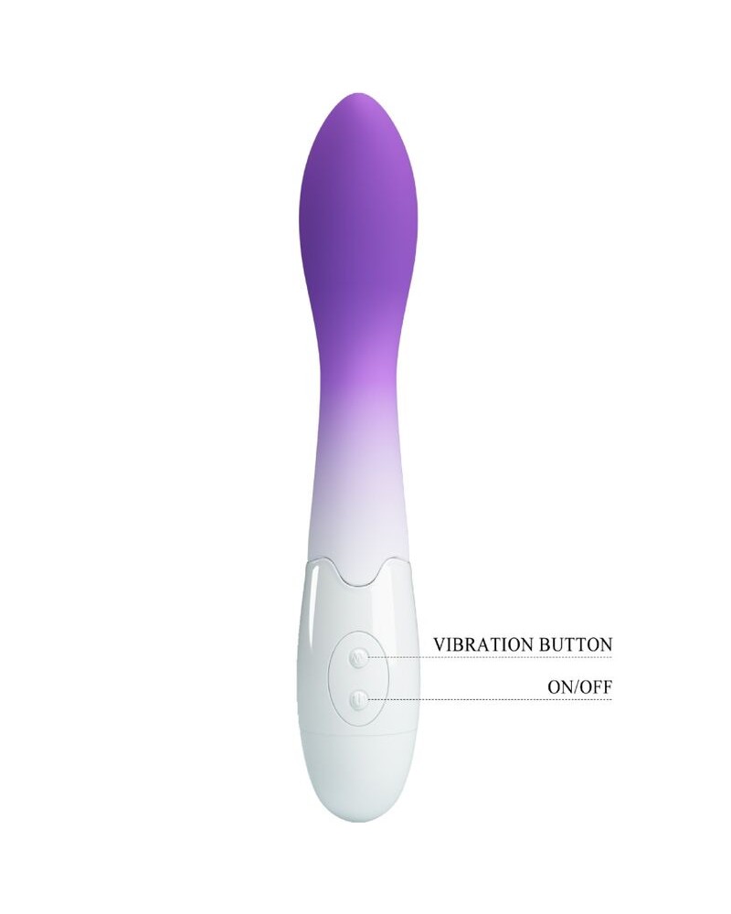 PRETTY LOVE - VIBRATORE PUNTO G BISHOP 30 VIBRAZIONI VIOLA