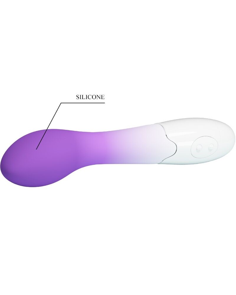 PRETTY LOVE - VIBRATORE PUNTO G BISHOP 30 VIBRAZIONI VIOLA