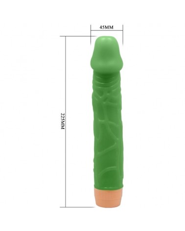 BAILE - BILL VIBRATORE REALISTICO 22,5 CM VERDE