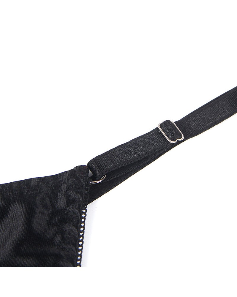 SUBBLIME - 955199 COMPLETO REGGISENO CON FIOCCO NERO REGOLABILE S/M