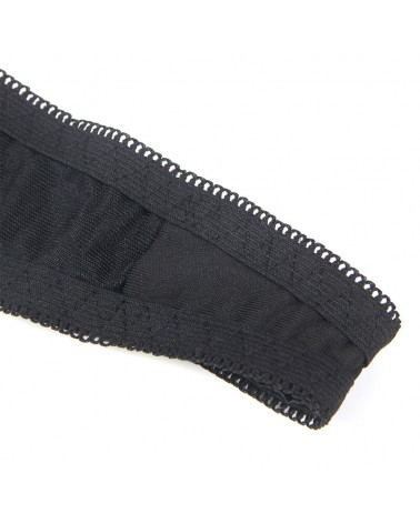 SUBBLIME - 955199 COMPLETO REGGISENO CON FIOCCO NERO REGOLABILE S/M