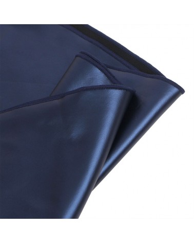 SUBBLIME - 955427 ABITO CON SPALLINE IN PELLE BLU L/XL