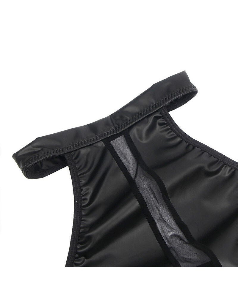 SUBBLIME - 955472 ABITO CON SCOLLO ALTO E TRASPARENZE NERO S/M