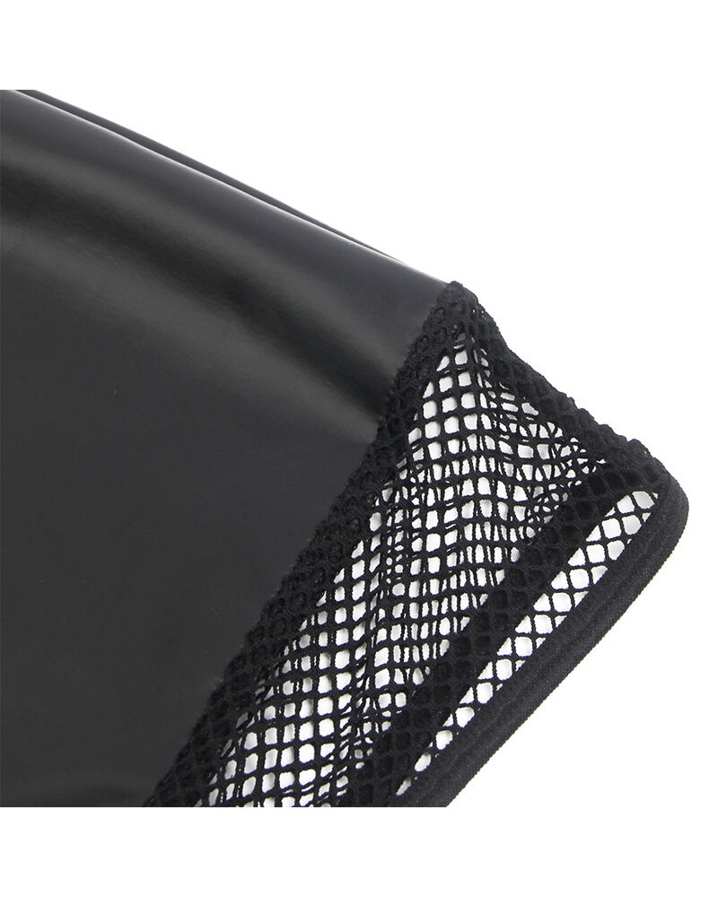 SUBBLIME - 955472 ABITO CON SCOLLO ALTO E TRASPARENZE NERO S/M