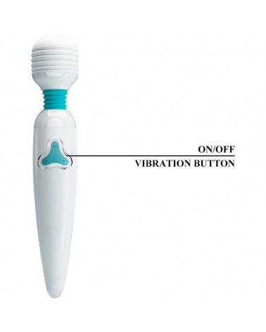 PRETTY LOVE - VIBRATORE CLOUD WAND 7 VIBRAZIONI BIANCO