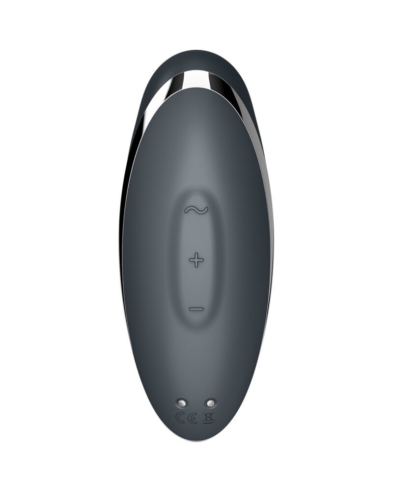 SATISFYER - TAP  CLIMAX 2 VIBRATORE E STIMOLATORE GRIGIO