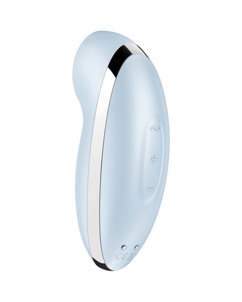 SATISFYER - TAP  CLIMAX 2 VIBRATORE E STIMOLATORE BLU