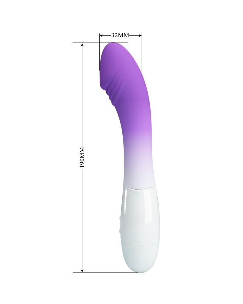 PRETTY LOVE - VIBRATORE ELEMENTAL G-SPOT 30 VIBRAZIONI VIOLA