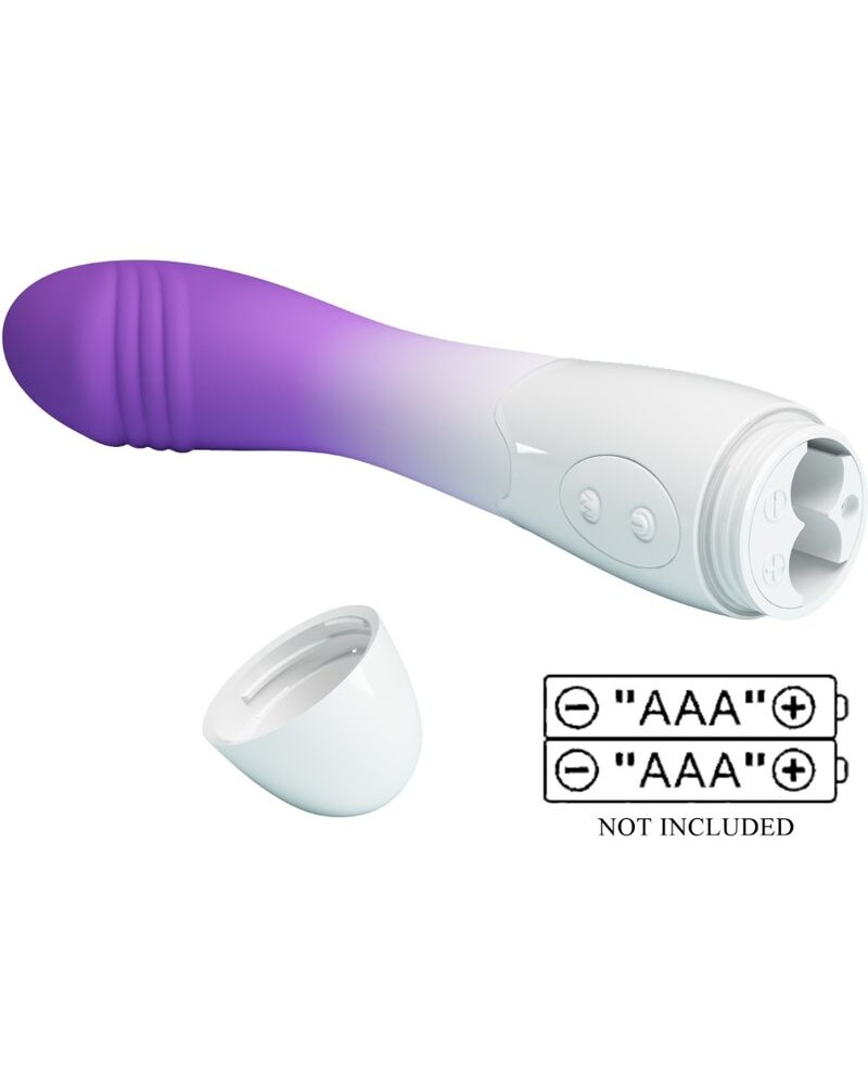 PRETTY LOVE - VIBRATORE ELEMENTAL G-SPOT 30 VIBRAZIONI VIOLA