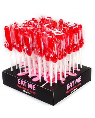 SECRETPLAY - ASSORTIMENTO ESPOSITIVO LECCA LECCA AL PENE CON ALCOOL 40 UNITÀ