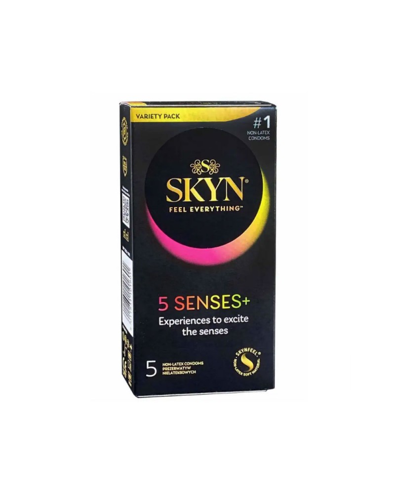 Skyn 5 Senses preservativi senza lattice misti Comodo it