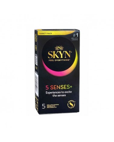 Skyn 5 Senses preservativi senza lattice misti Comodo it