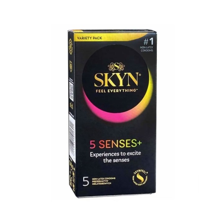 Skyn 5 Senses preservativi senza lattice misti Comodo it